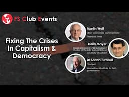 Fixing The Crises In Capitalism & Democracy