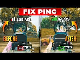 NEW 20 MS TRICK TO PLAY LAG FREE IN PUBG/BGMI | CONSTANT 20 PING TIPS AND TRICKS