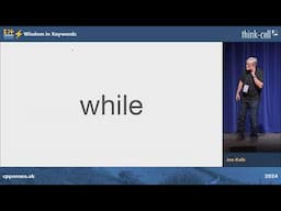 Lightning Talk: Wisdom in C++ Keywords - Sage Programming Tips - Jon Kalb - C++ on Sea 2024