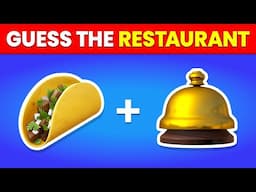 Guess The Fast Food Restaurant By Emoji 🍔🍟✅ Emoji Quiz