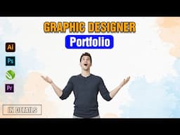 Graphic Designer Portfolio For Job  | HOW TO CREATE PORTFOLIO IN GRAPHIC DESIGN | DESIGNER PORTFOLIO