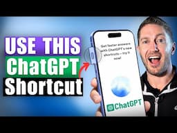 Fastest iPhone Shortcut to Use ChatGPT Advanced Voice