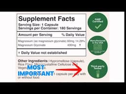 How to find safer supplements.