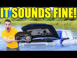 I GOT MY SILVERADO RUNNING AFTER IT FELL INTO A LAKE & IT SOUNDS LIKE THIS!