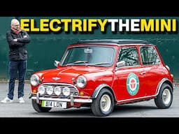 Old Mini + Electric Motor + MANUAL Gearbox? | Carfection