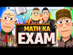 Math ka Exam 😳 | @KomedyKeKing | Teacher vs students Funny Comedy Video.