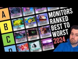 Ranking ALL 34 Monitors I Reviewed in 2024