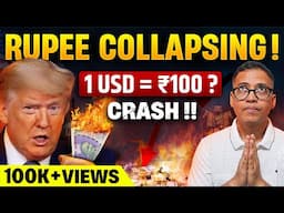 Rupee is Collapsing - You will be Poorer - Dont MISS This Video - Rahul Jain