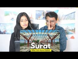 Pak Reacts to Surat bullet train station | & | Bilimora bullet train station Update | #rslive | #4k