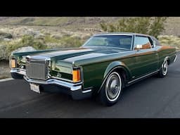 1971 Lincoln Continental Mark III: Green with Envy!