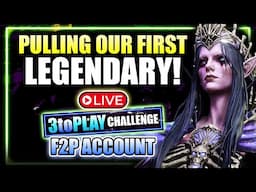 HUGE SUMMONS! We Are Getting Our FIRST Legendary! #3toPLAY Day 2 (into Day 3) LIVE #WoR