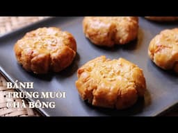 Bánh Trứng Muối Chà Bông - Rất Đơn Giản - Giòn Tan - Xốp Bùi Bùi Rất Ngon