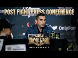 BKFC KNUCKLEMANIA V PHILADELPHIA POST-FIGHT PRESS CONFERENCE | LIVE!