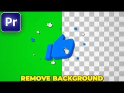 How to REMOVE GREEN SCREEN in Premiere Pro