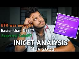 INI CET Nov 24 HONEST Review & Analysis | ini cet nov 24 recall | Doctor Ani | #inicet #neetpg