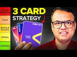 3 Card Strategy for Beginner's in 2025🔥 Best Cashback Cards for Online and Offline Purchases