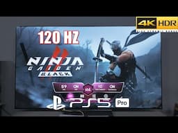 Ninja gaiden 2 Black PS5 Pro Gameplay With LG Oled TV 4K HDR 60FPS (Enhanced 120hz)