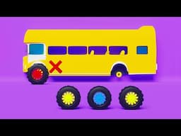 Baby Bus Song | New Wheels On The Bus Video | Nursery Rhyme | Pilli Go Preschool Nursery Rhymes