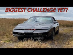 Pontiac Transam Project - How I rebuilt my floor with basic tools. - KITT -Knight Rider Replica.