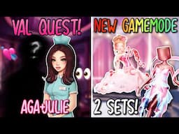 VALENTINES QUEST, NEW GAMEMODE, CODES, 2 SETS, AND MORE | Roblox Dress To Impress