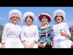 Beautiful Ethnic Minority Women at the Hmong New Year Festival in Northwest Vietnam | SAPA TV