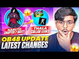 OB48 UPDATE FREE FIRE l FREE FIRE NEW UPDATE l FREE FIRE OB48 UPDATE CHANGES | FF OB48 UPDATE