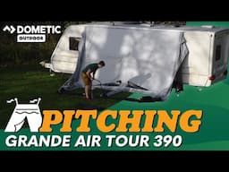 Dometic Grande Air Tour 390 Awning Pitching & Packing Video