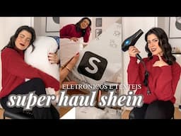 SUPER HAUL SHEIN PARA A CASINHA: ELETRONICOS, TEXTEIS E GADGETS