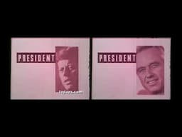 JFK 1960 Campaign Ad vs. RFK Jr 2024 Superbowl Ad