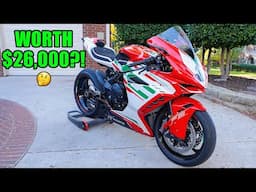 MV Agusta F3 800 RC FIRST RIDE & REVIEW