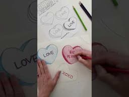 KIND Hearts Drawing Tutorial - Art With Trista