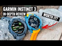 Garmin Instinct 3 In-Depth Review (AMOLED & SOLAR): Worth It?