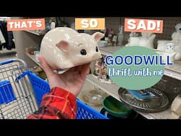 THAT'S SO SAD | Goodwill Thrift With Me