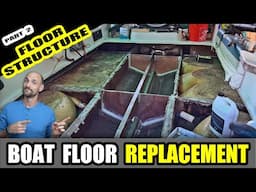 How to Replace a Boat Floor - Stringer Installation and Structural Support (Part 2)