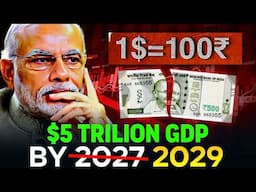 Indian RUPEE is Killing Modi's $5 Trillion GDP Dream | $1 = ₹100 | | Rupee vs Dollar | Rupee Falling