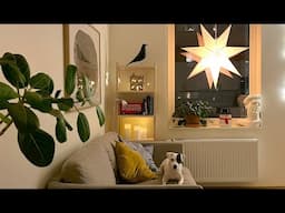 Nordic simple home life, Christmas decor, slow living /Silent vlog Oslo, Nøklevann, Papegøye café