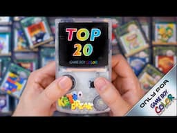 Top 20 Game Boy Color Exclusive Games!