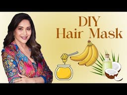 My secret for smooth and shiny hair! | Madhuri Dixit Nene