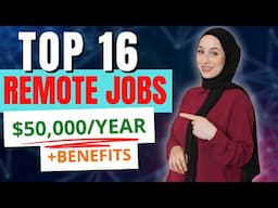 16 Work From Home Remote Jobs ANYONE Can Do | With Benefits