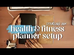 Health & Fitness Planner Setup | Prepping for 2025