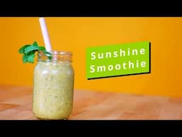 Boost Your Energy Naturally with the Sunshine Smoothie ☀️ | Caffeine-Free Energy Recipe