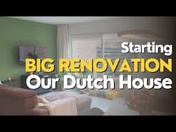 Vlog 58. Starting the Big Renovation of Our Dutch House in Almere // Life in the Netherlands