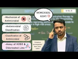 Antimicrobial agents | Mechanism of action of Antimicrobials | Classification of antimicrobial