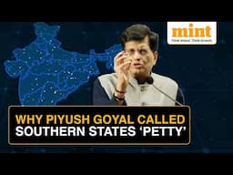 'Petty Thinking...', Piyush Goyal Slams Tamil Nadu, Karnataka For Demanding More Funds From Centre