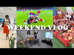 Attending a Creator Event in London, Grocery Shopping, Euronation Finals Reaction -Weekend Vlog