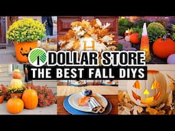 20 DOLLAR TREE DIYs That'll Get You Ready For Fall On A Budget!