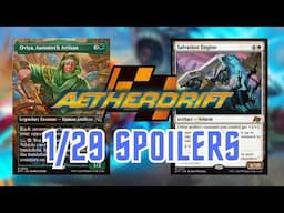 Aetherdrift 1/29 Spoilers - Trample for the Table, Fancy Roller Blades, A Vehicle Lord?!?!