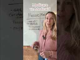 Medicare vs Medicaid - do you know the difference? #medicare #healthinsurance #medigap