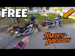 Found Two Free Motorcycles