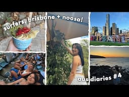 surfers paradise, brisbane + noosa! koalas, exploring everglades + bday surprises | aus diaries #4